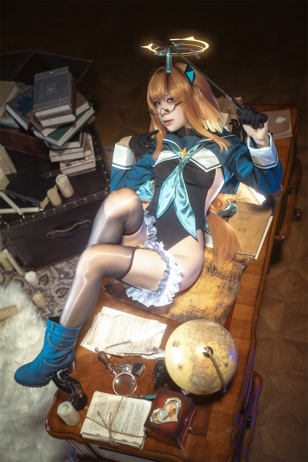 矢量鱼 蔚蓝档案志美子8