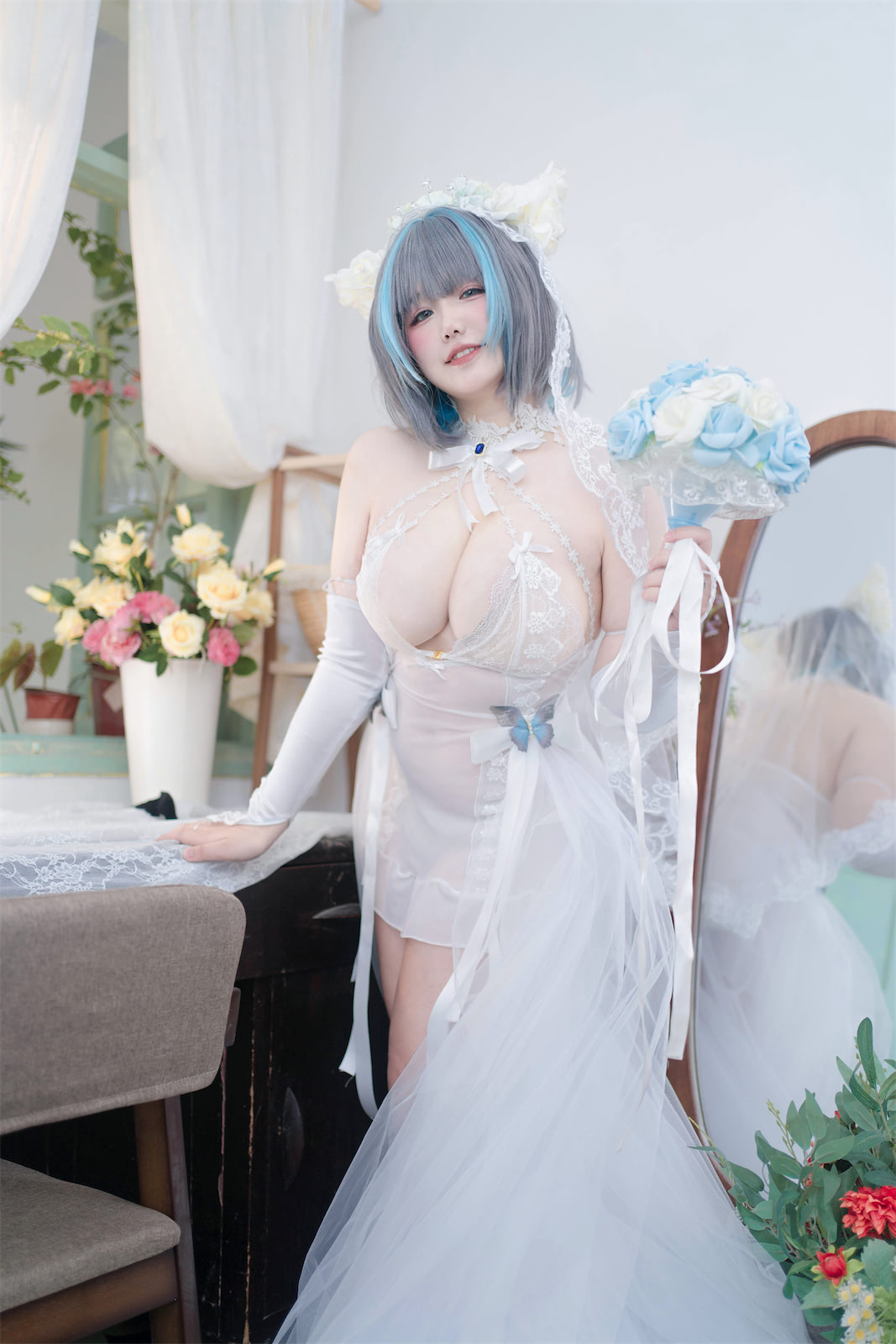 半半子 柴郡婚纱花嫁4