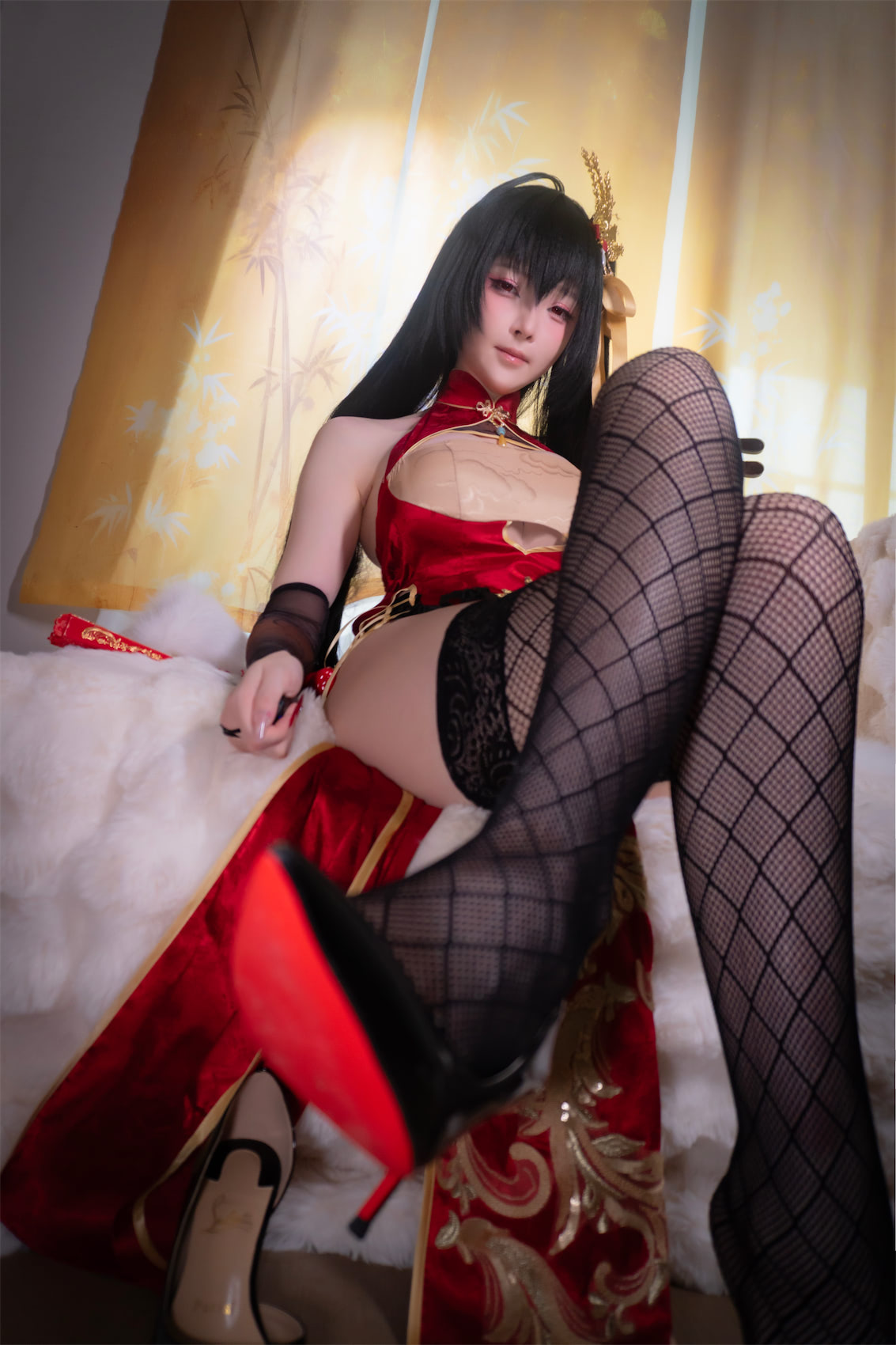 一小央泽 大凤旗袍泽鸽5