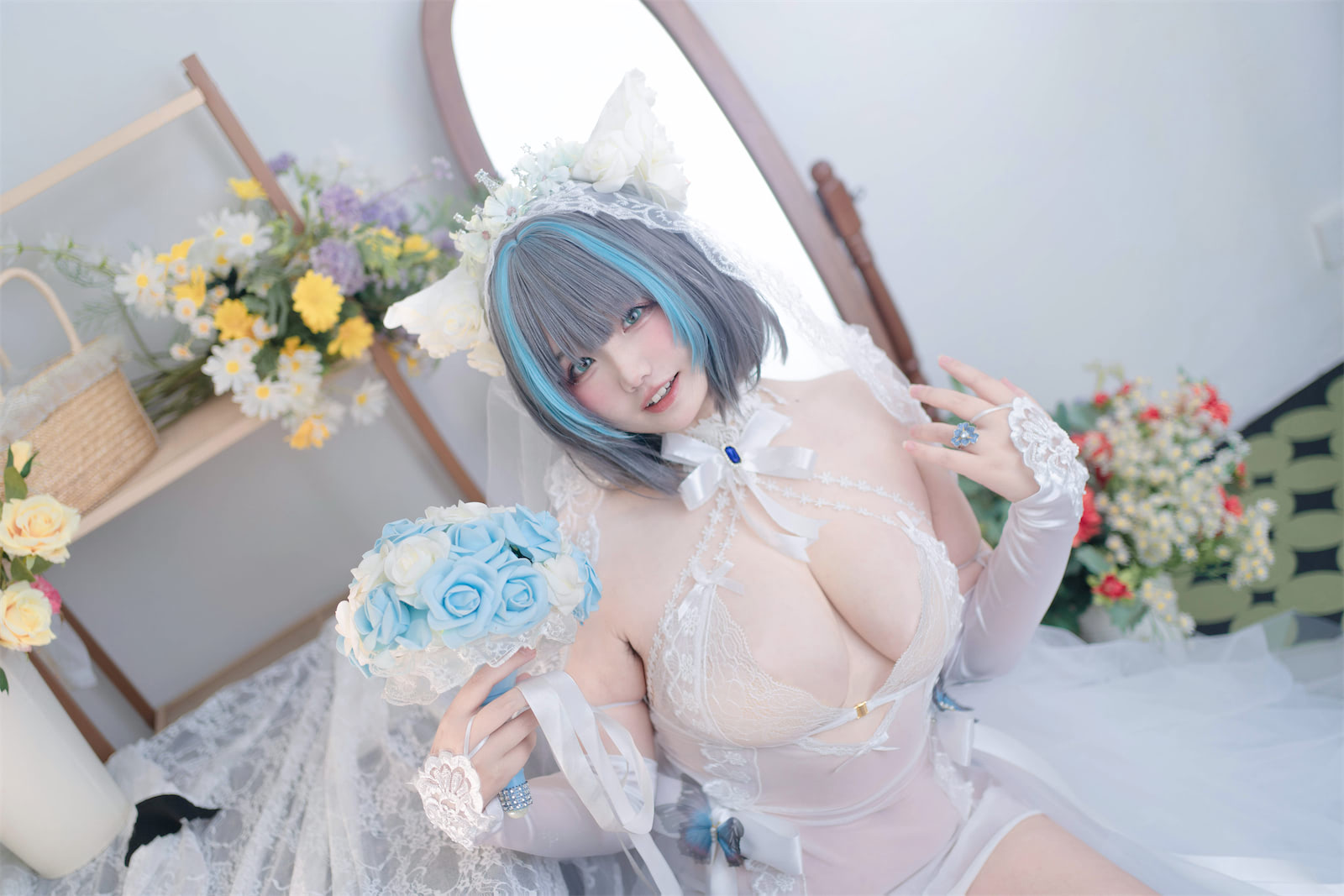 半半子 柴郡婚纱花嫁3