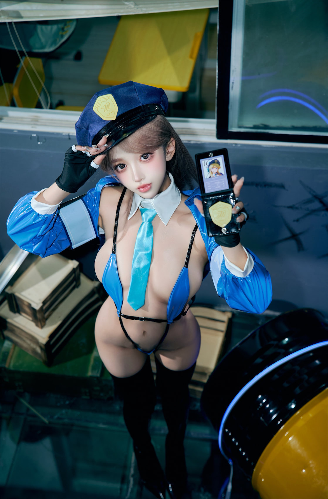 过期米线线喵 皮城女警4