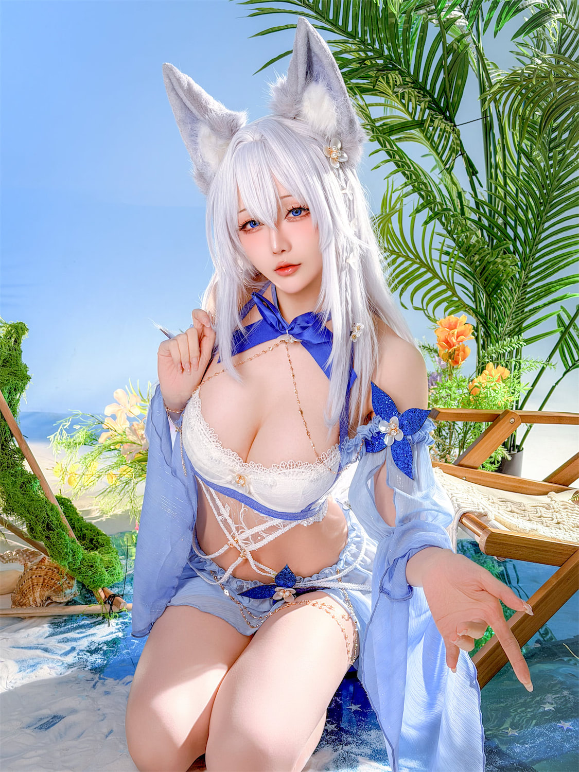 星之迟迟 信浓夏天泳装5