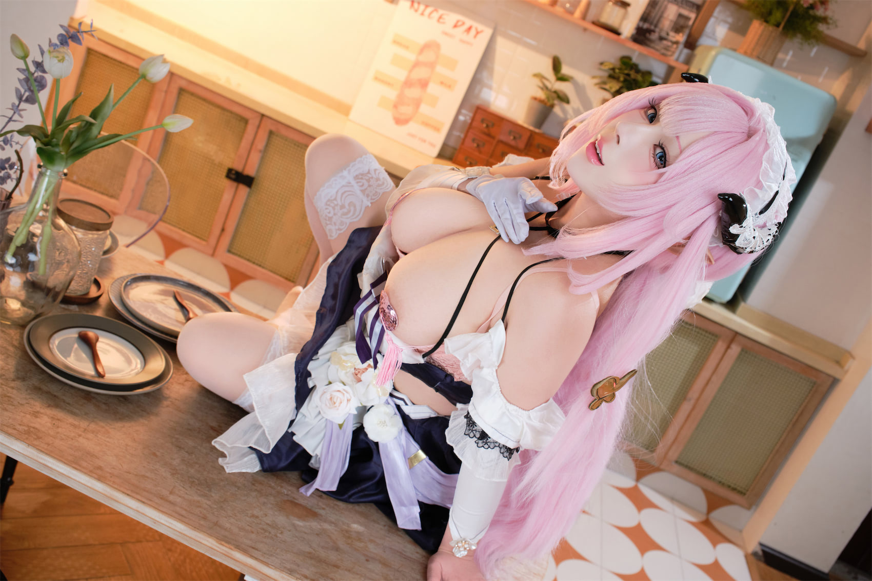 胡桃猫Kurumineko 爱莉希雅女仆3