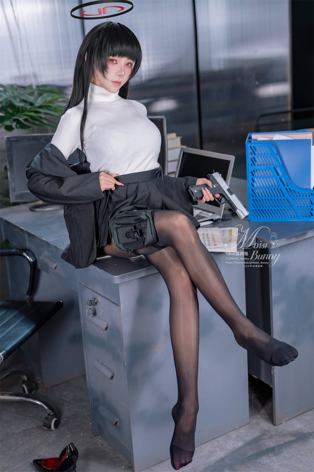 咬一口兔娘 碧蓝档案调月莉音2