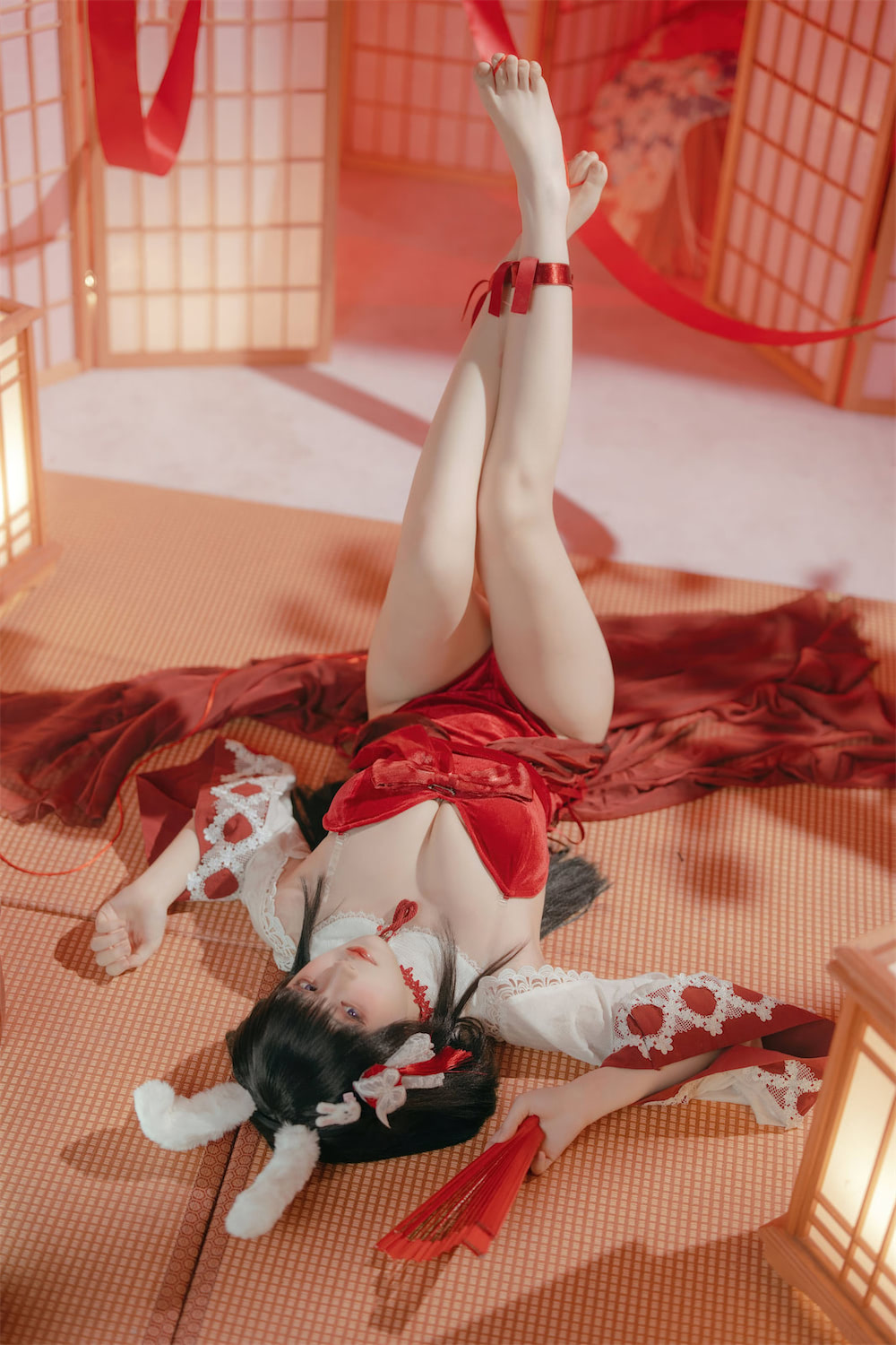 屿鱼 碧蓝航线大山祈愿的巫女兔1