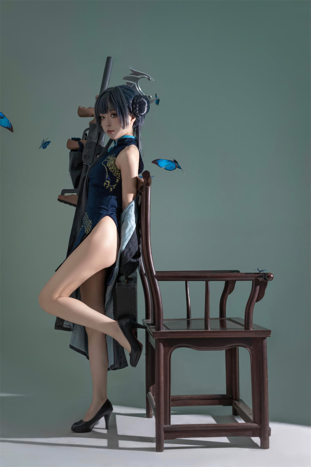 矢量鱼 蔚蓝档案龙华妃咲5