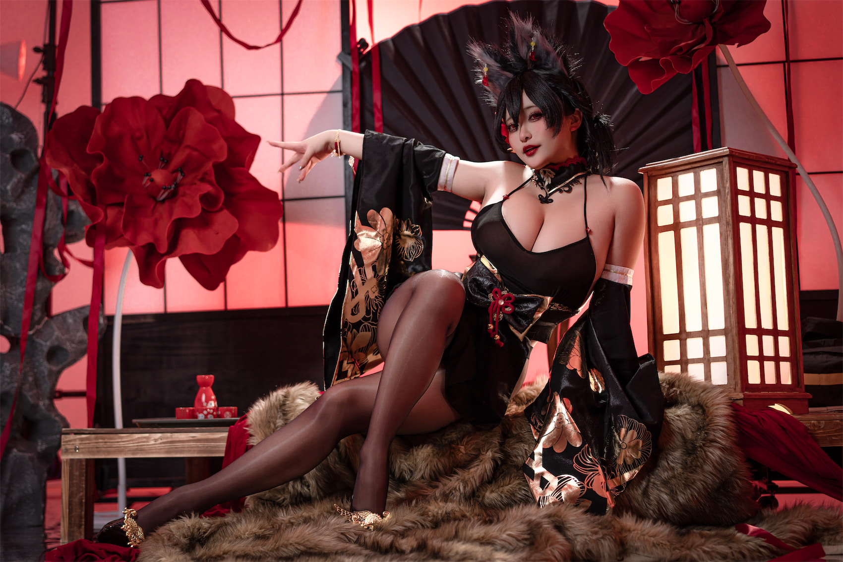 洛璃LoLiSAMA 碧蓝航线近江原皮2