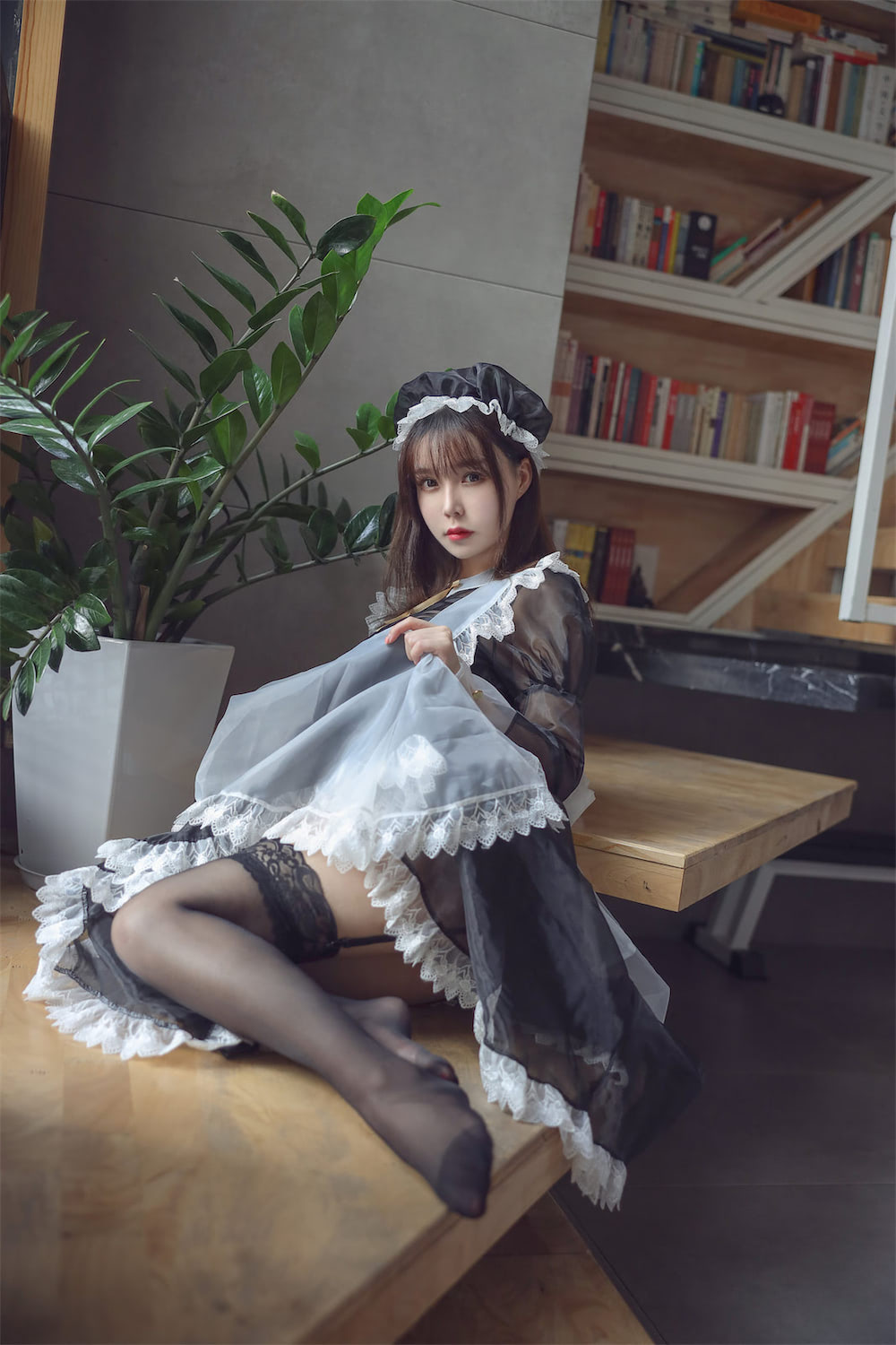 亚马逊鲶鱼 BB同人女仆黑色透明女仆1