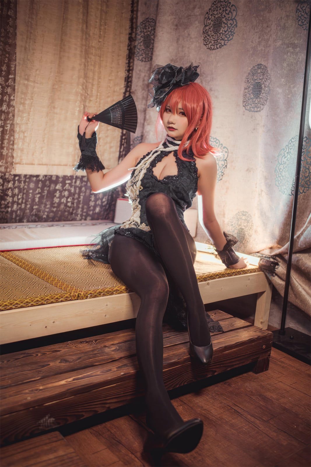 是一只熊仔吗 黑太子旗袍1