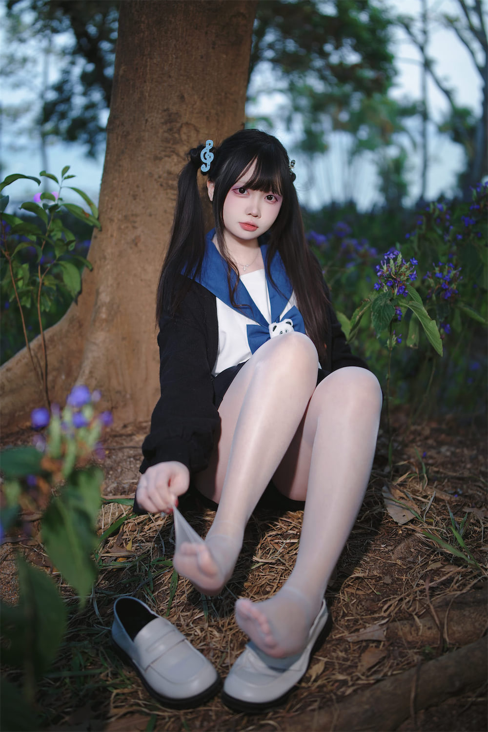 洛桑w伊梓 双马尾jk11