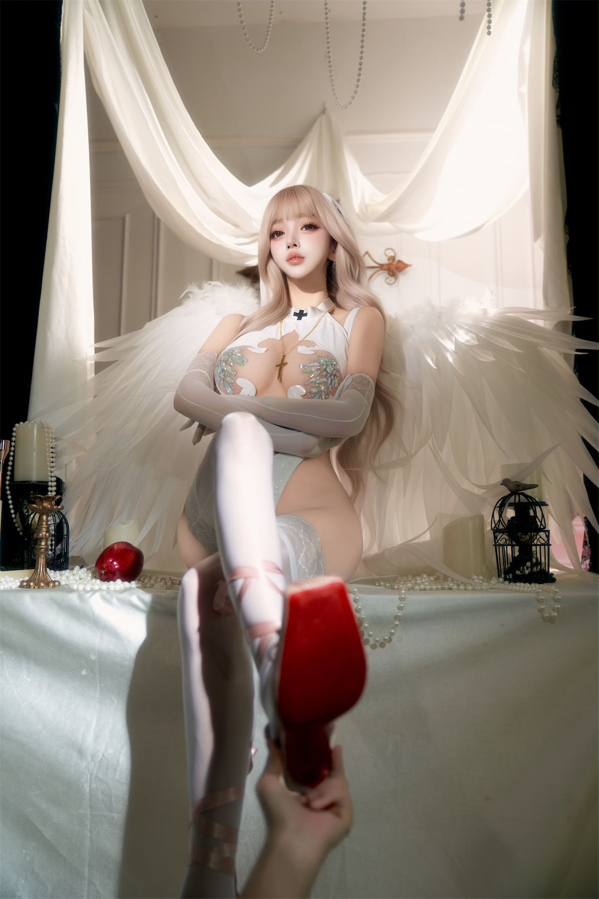 过期米线线喵 与神同行4