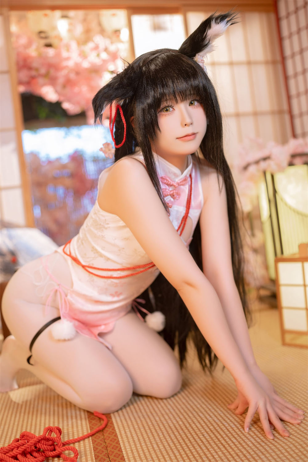 Quan冉有点饿 长门旗袍6