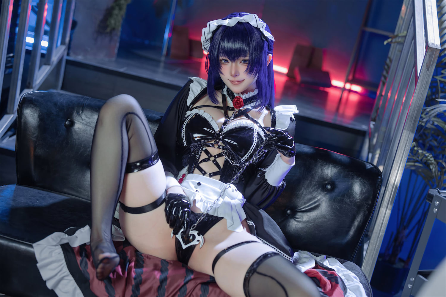 屿鱼 胜利女神米哈拉咖啡女仆3