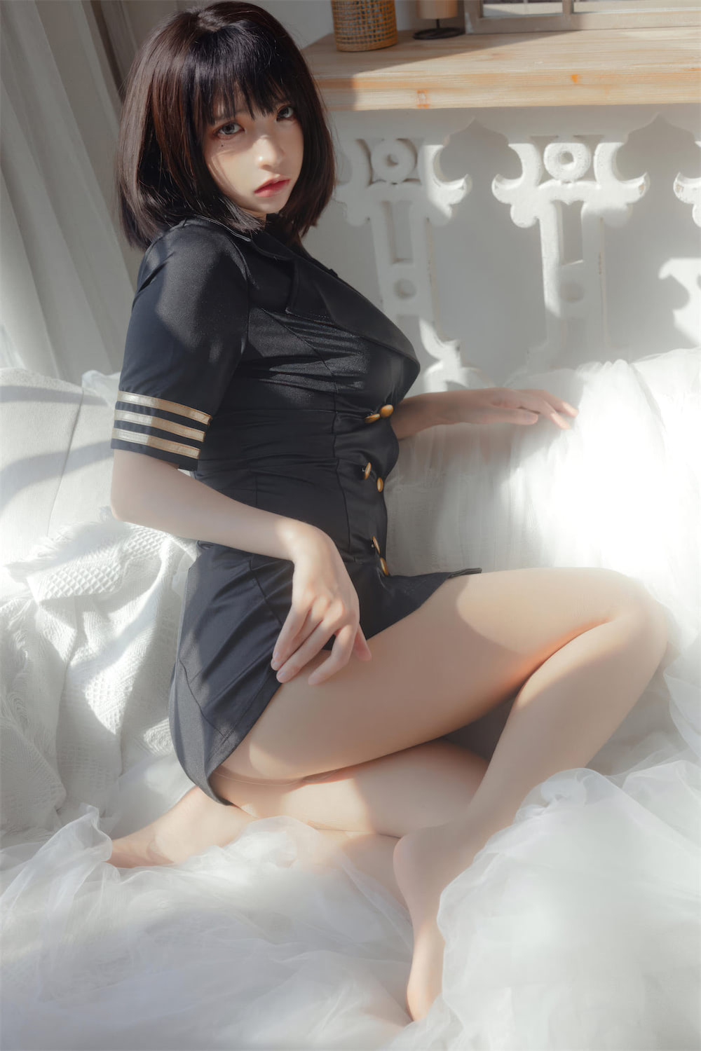 疯猫ss 黑色制服2
