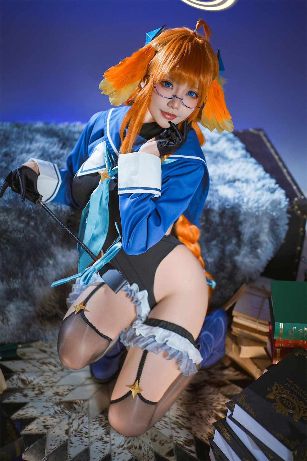 是一只熊仔吗 蔚蓝档案圆堂志美子邪恶女干部17