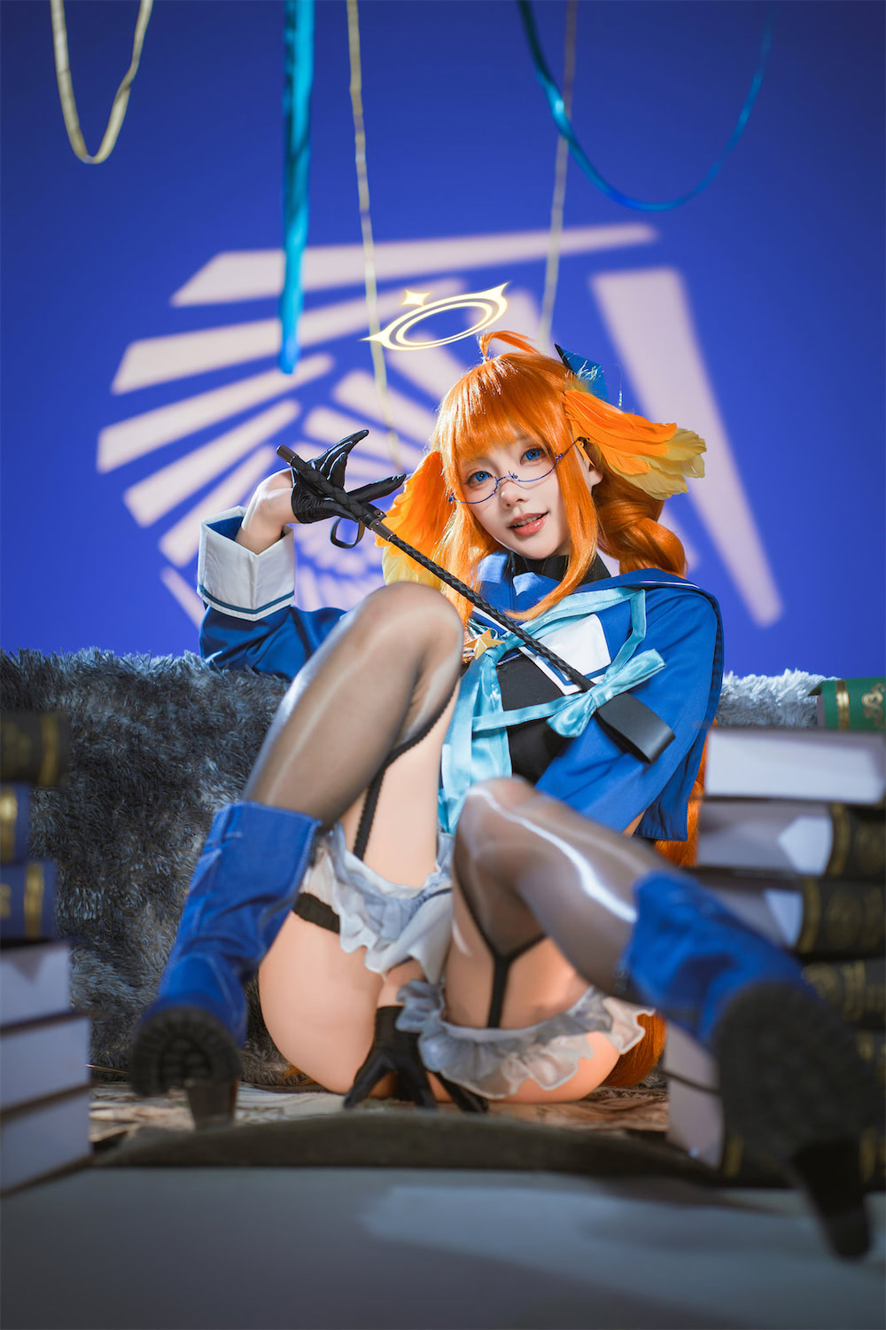 是一只熊仔吗 蔚蓝档案圆堂志美子邪恶女干部18