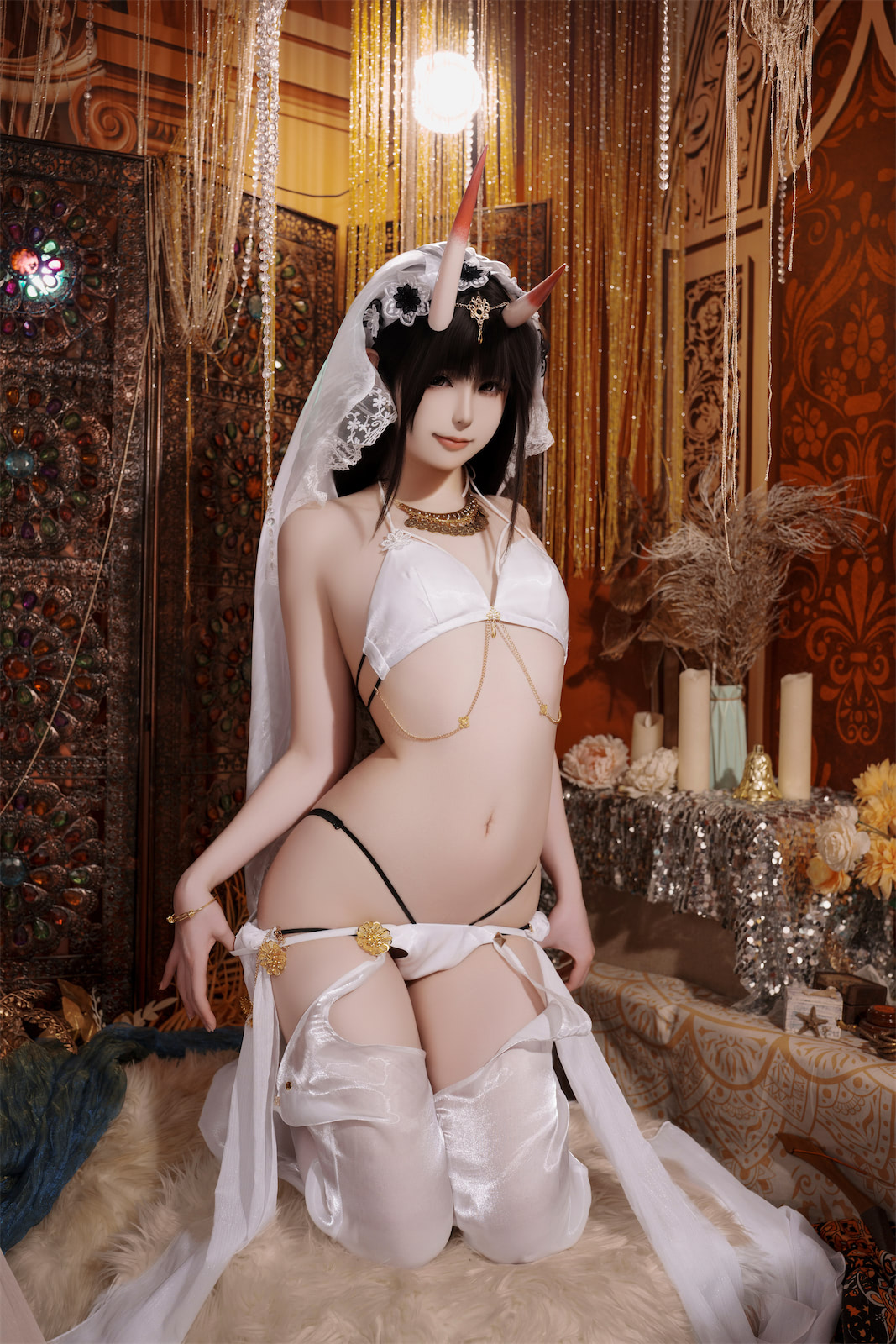 Quan冉有点饿 碧蓝航线能代舞娘5