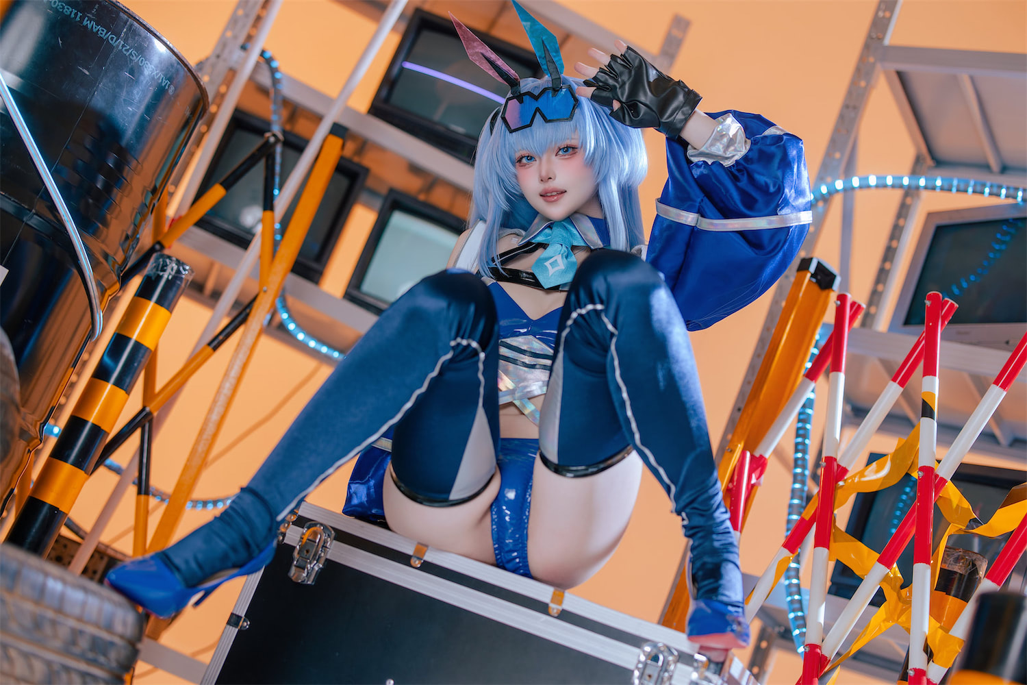 屿鱼 碧蓝航线花园赛车服1