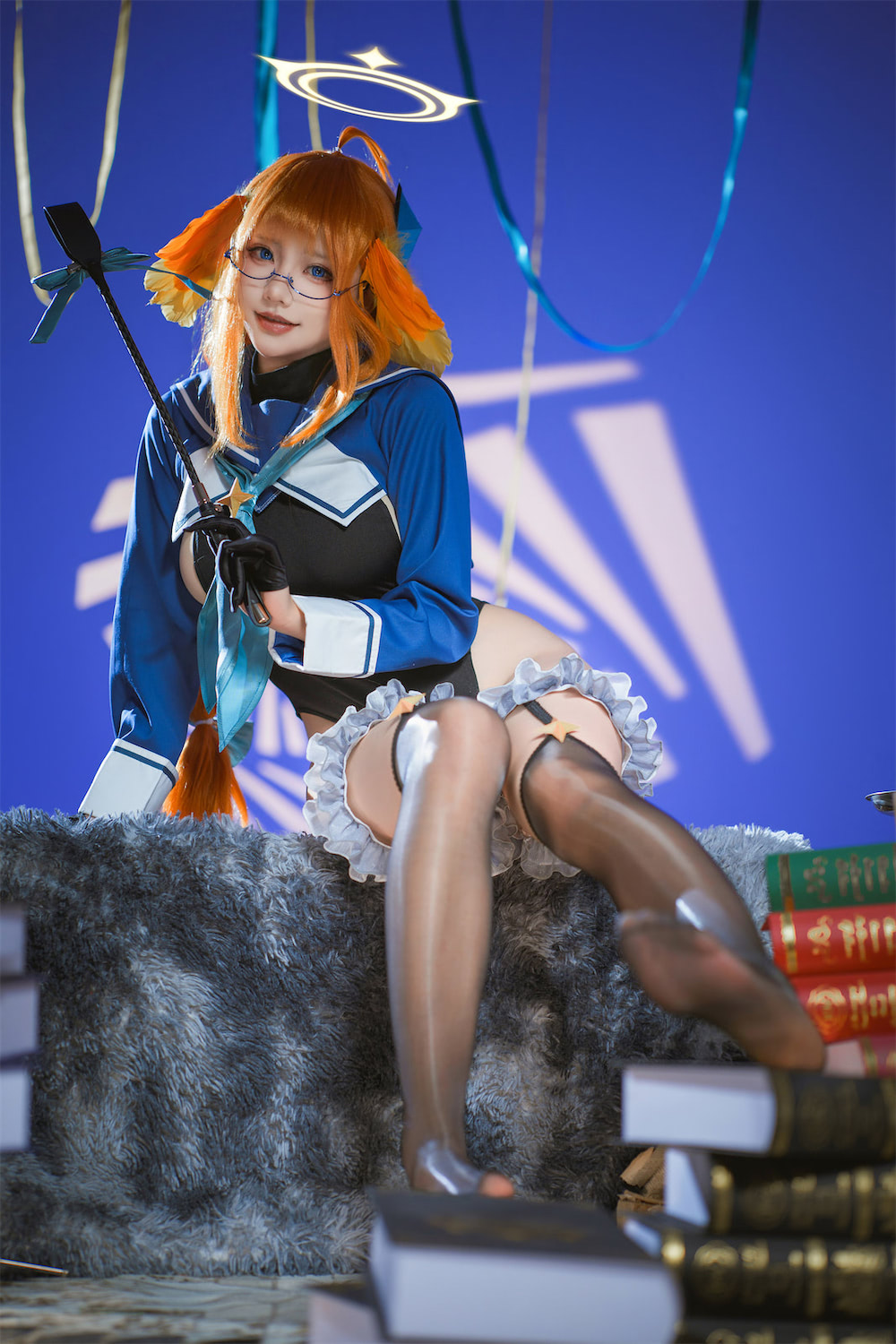 是一只熊仔吗 蔚蓝档案圆堂志美子邪恶女干部19