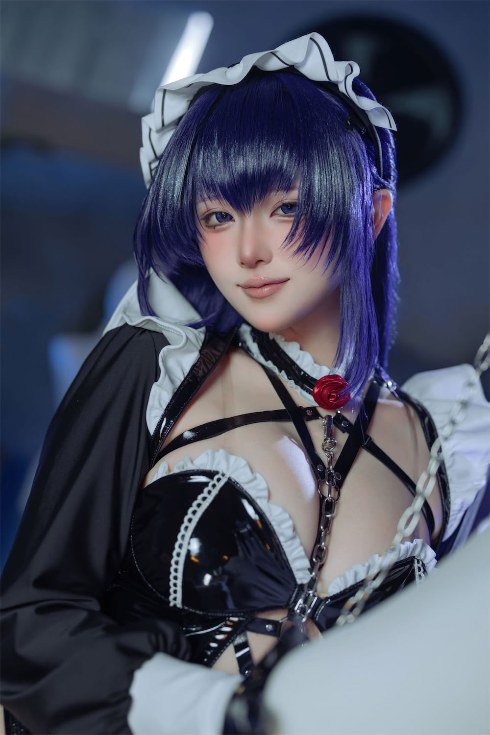 屿鱼 胜利女神米哈拉咖啡女仆5