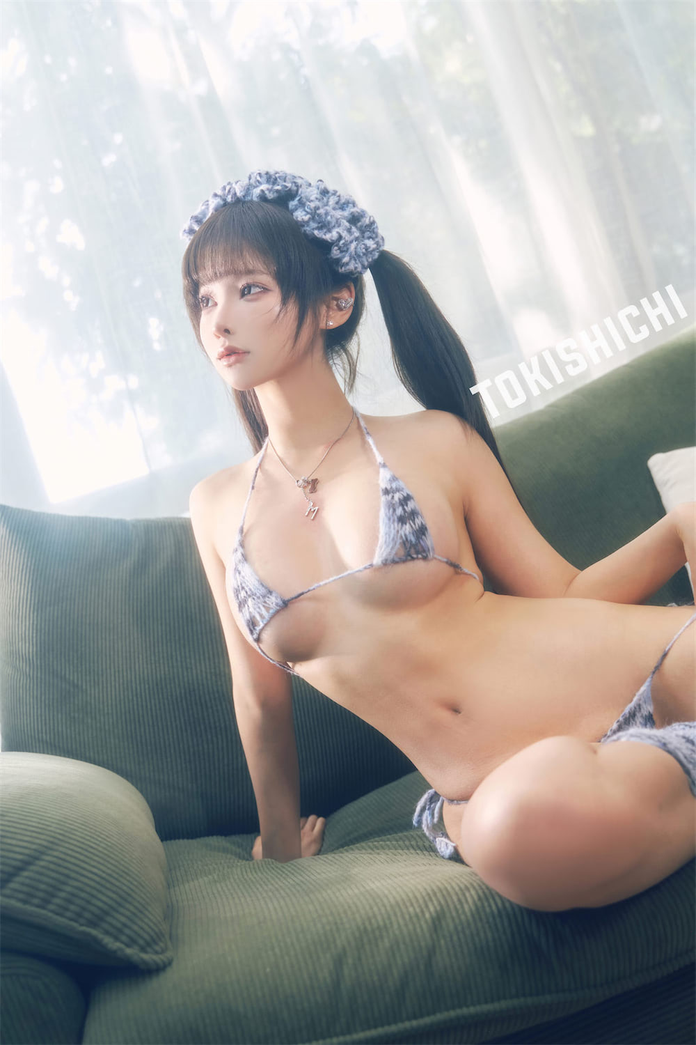 蠢沫沫 白虎比基尼11