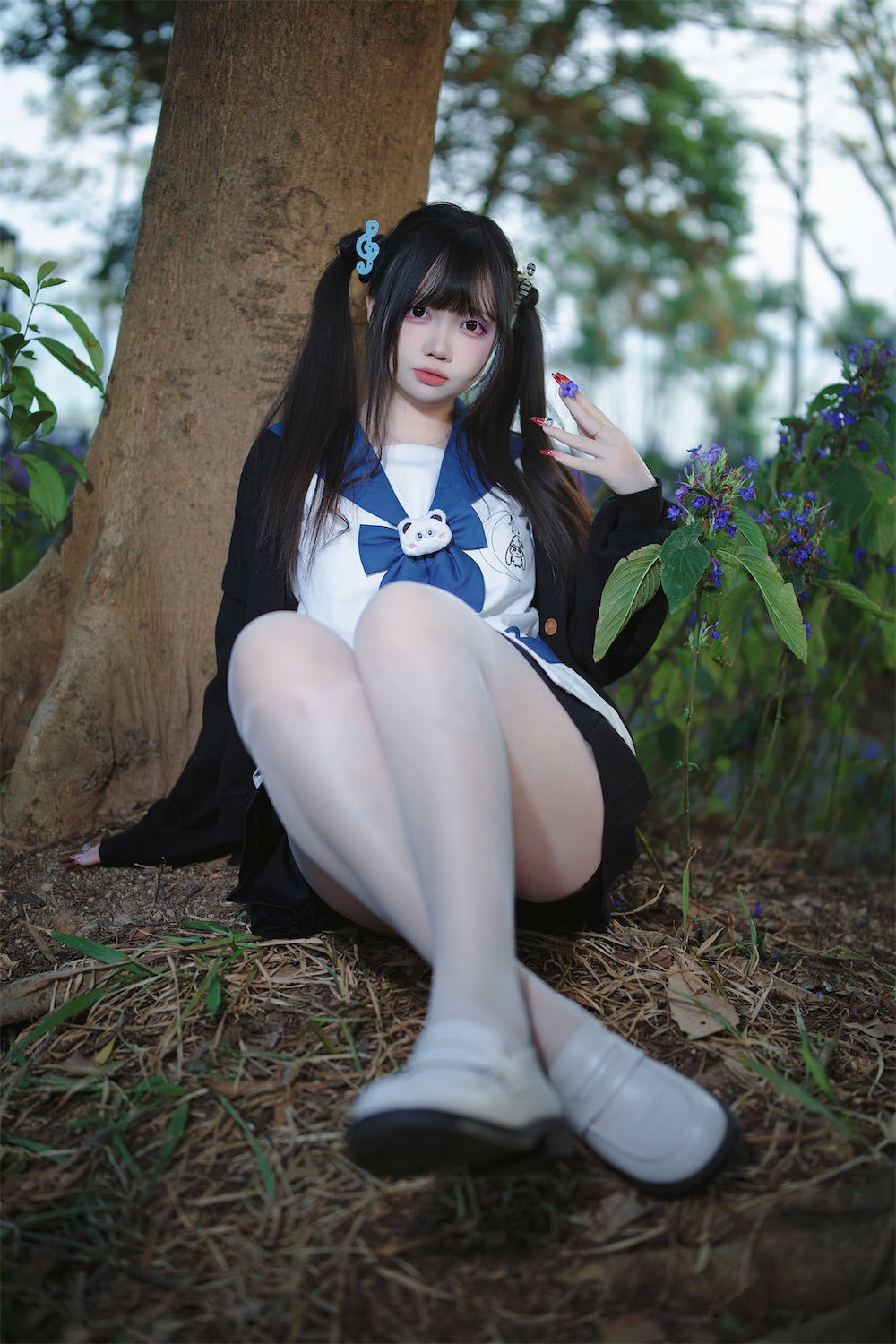 洛桑w伊梓 双马尾jk10