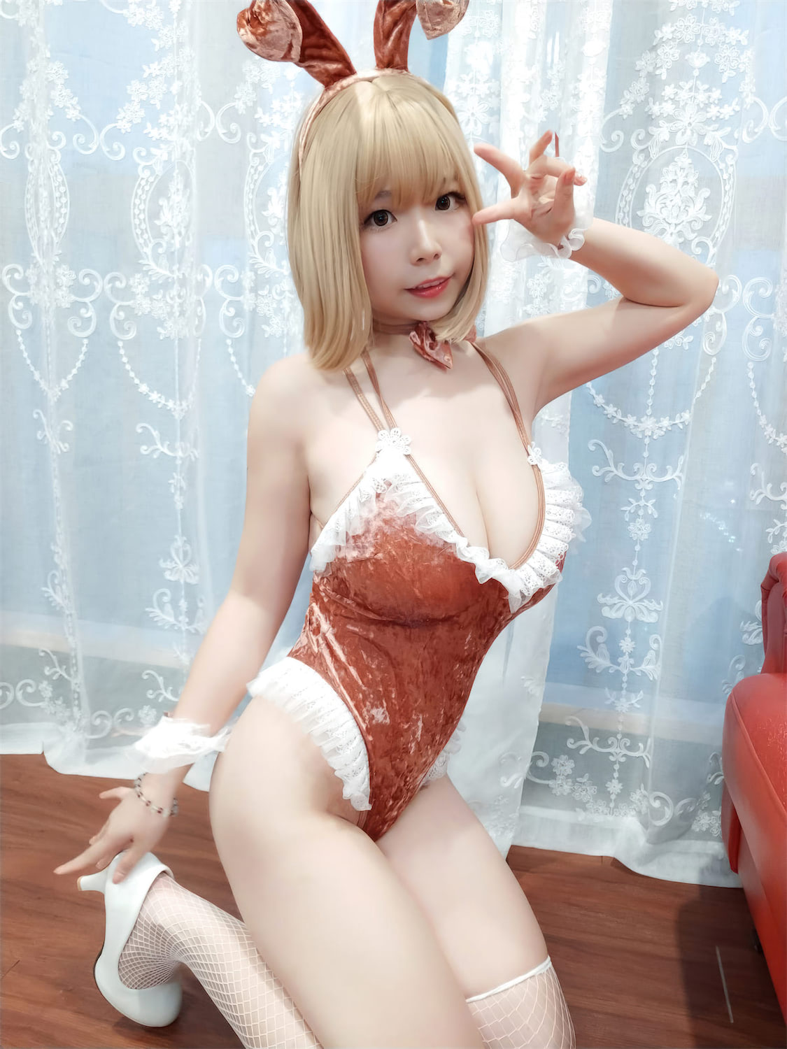 无颜小天使 偶像idol兔女郎5