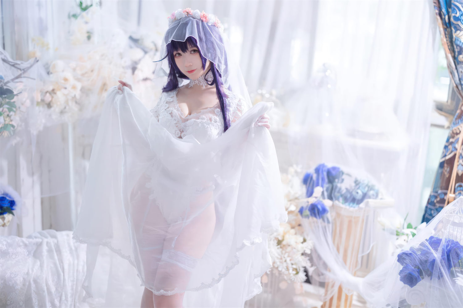 樱落酱 蕾姆吾妻花嫁4