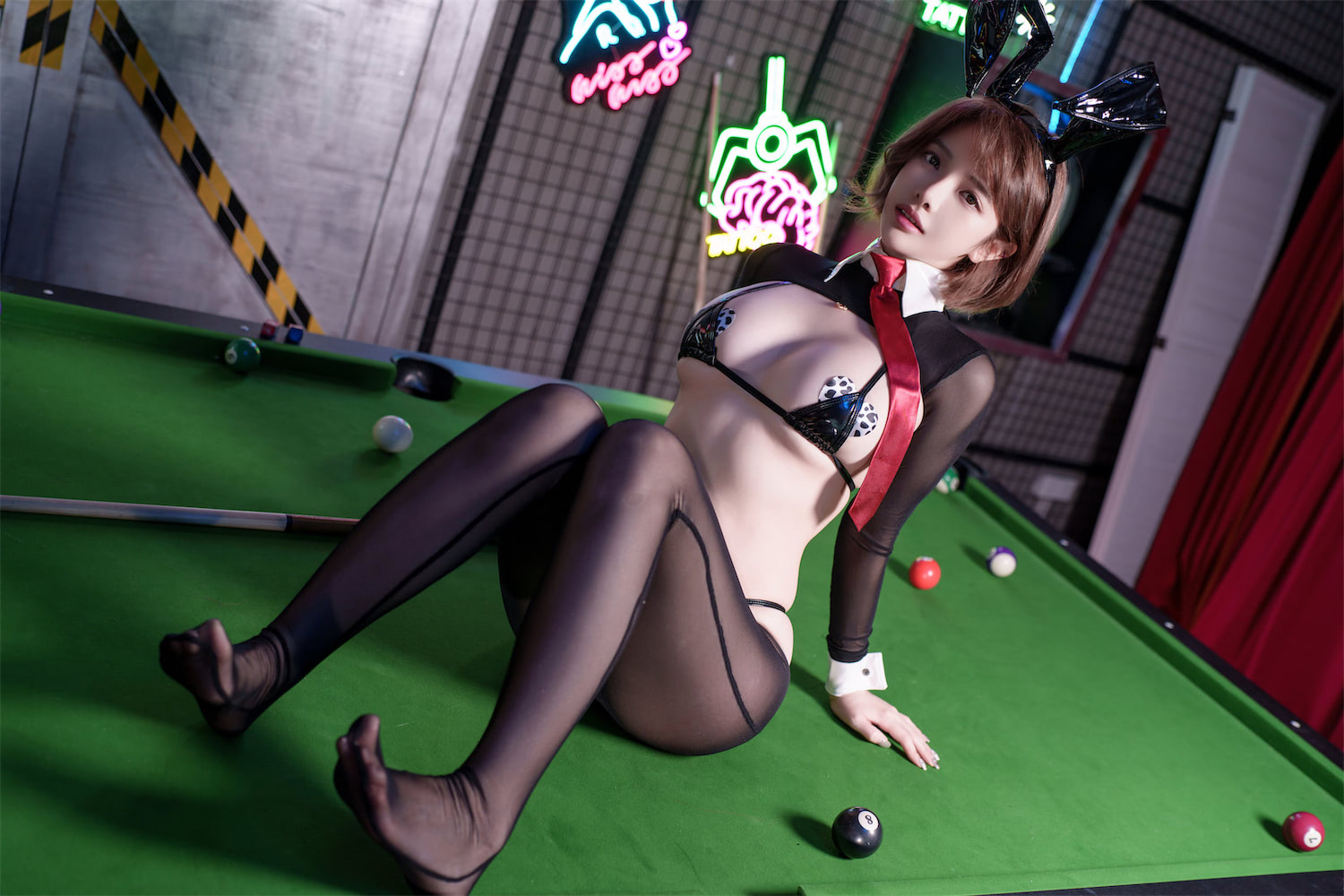 雯妹不讲道理 黑色逆兔6