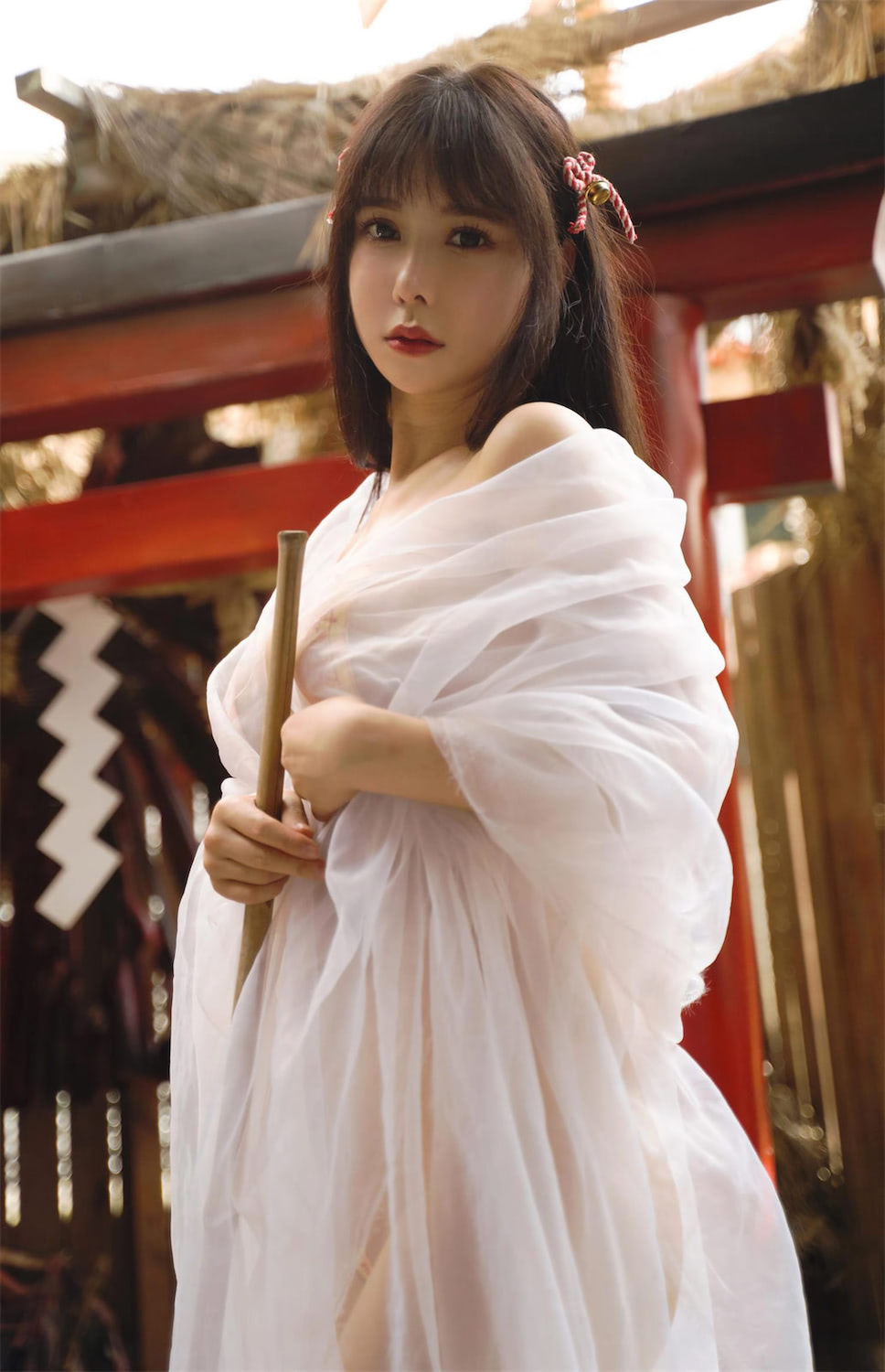 亚马逊鲶鱼 神社符纸巫女11