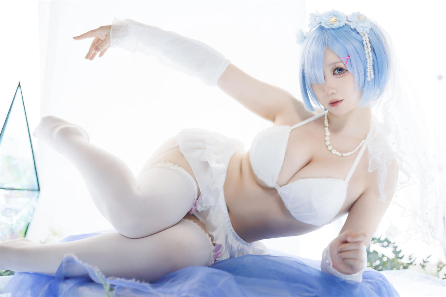 樱落酱 蕾姆吾妻花嫁8