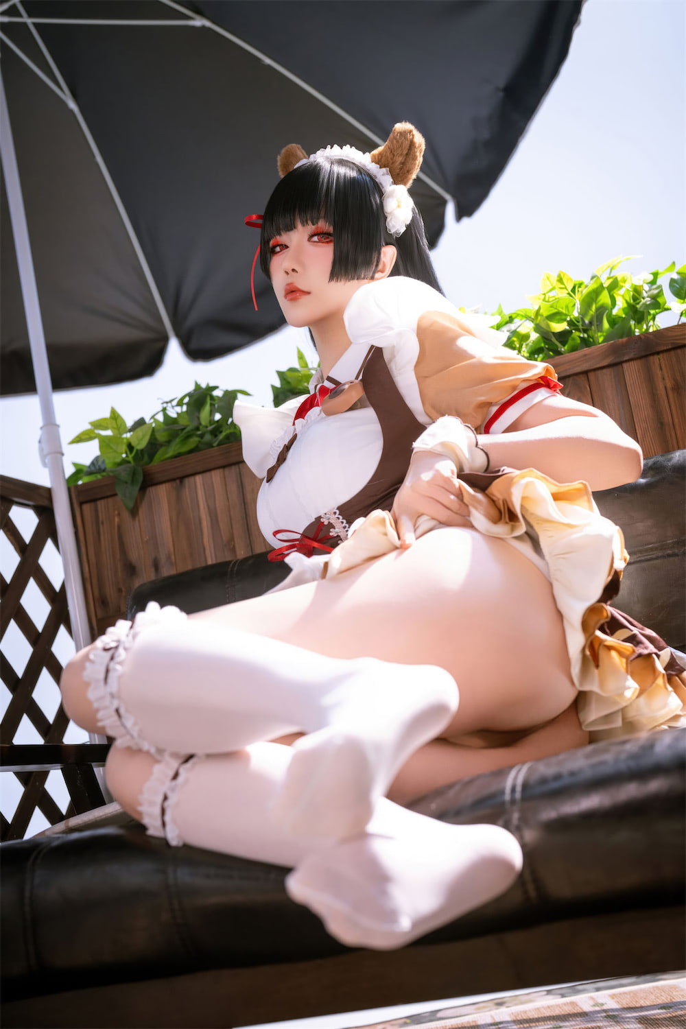 星之迟迟 鸣潮千咲联动咖啡女仆9