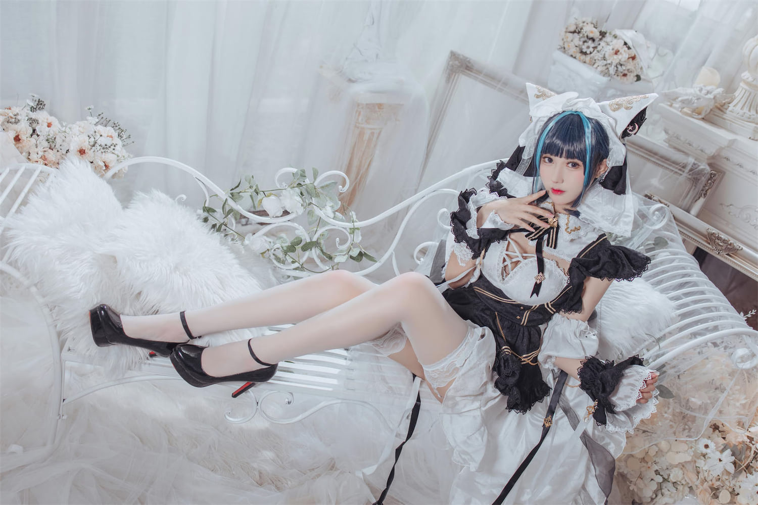 羽生三未 碧蓝航线柴郡5