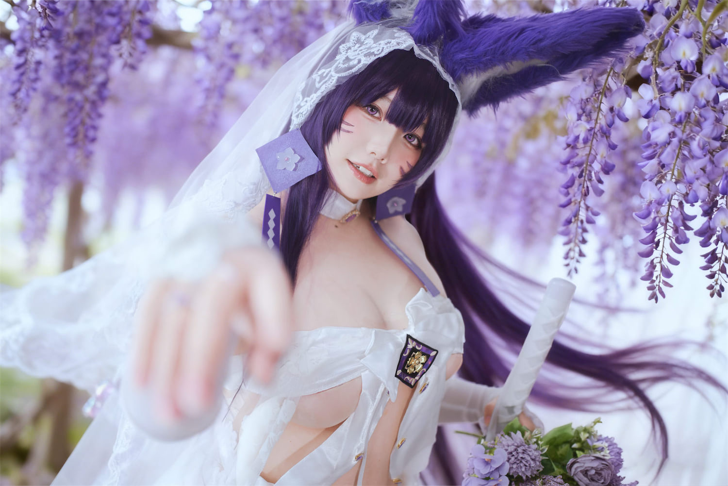 阿半今天很开心 武藏婚纱5