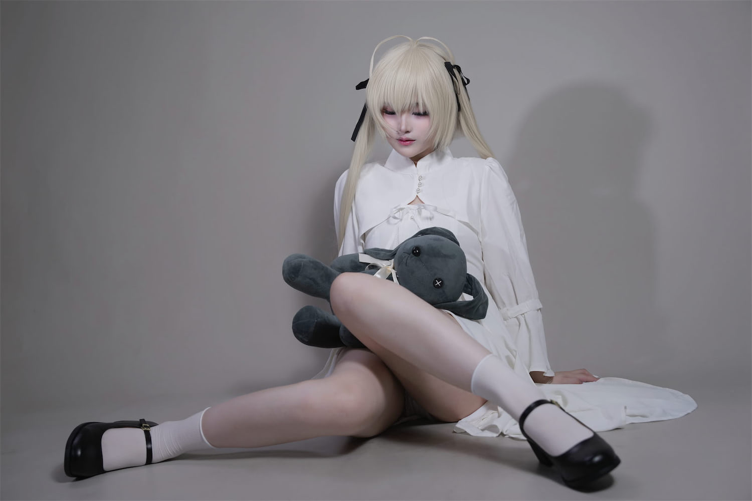 幼愛youmeko 春日野穹白裙4