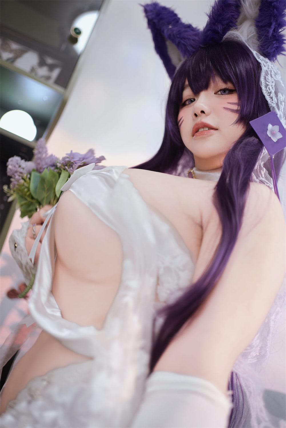 阿半今天很开心 武藏婚纱7