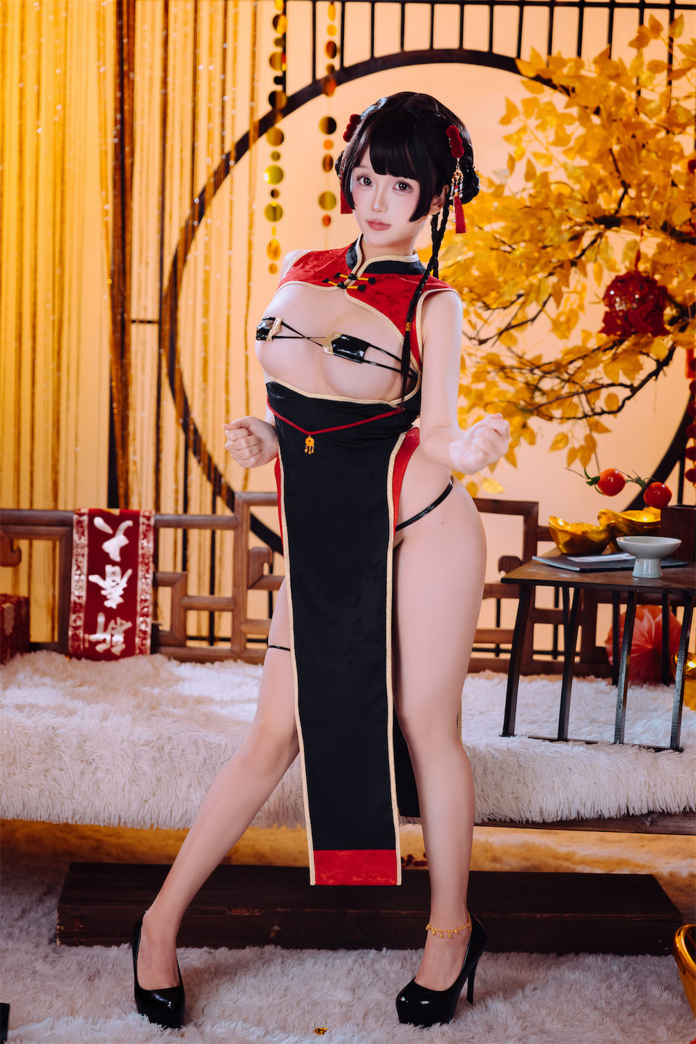 日奈娇 新年限定旗袍7