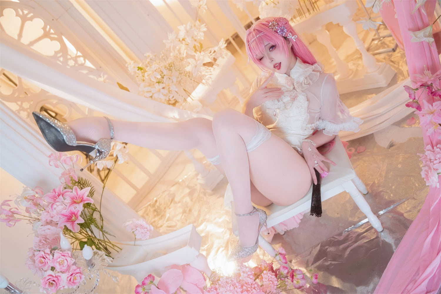 Natsuko 夏夏子 胜利女神桃乐丝旗袍3