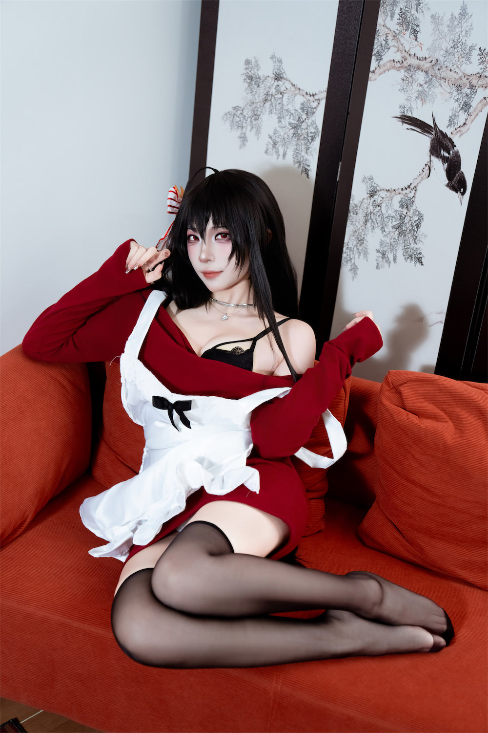 二佐Nisa 大凤原皮居家服1