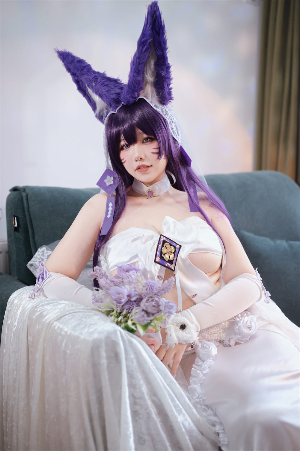 阿半今天很开心 武藏婚纱6