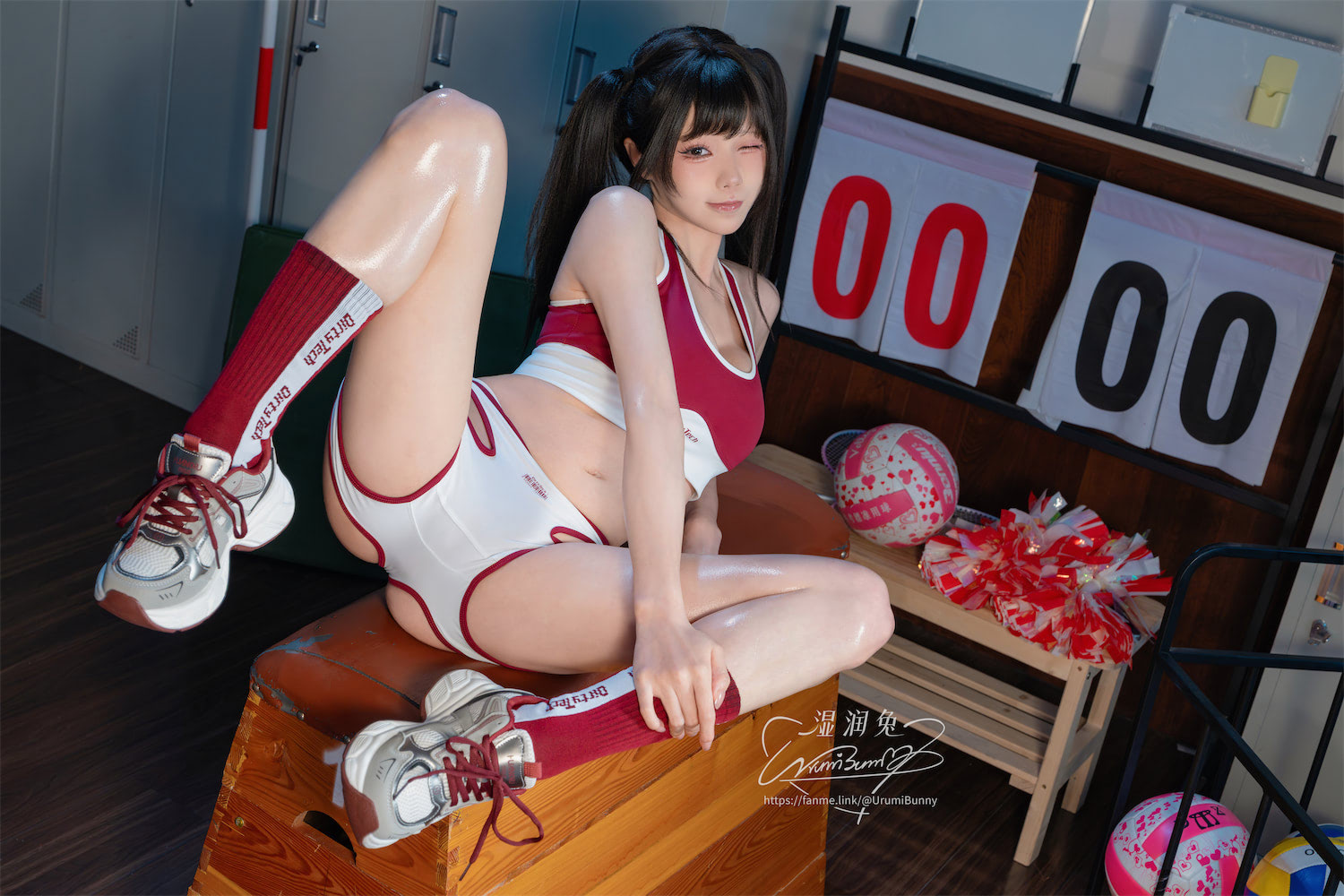 咬一口兔娘 首席啦啦队员黑玫瑰3