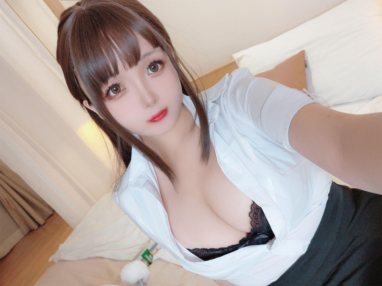 日奈娇 Ol醉酒自拍3