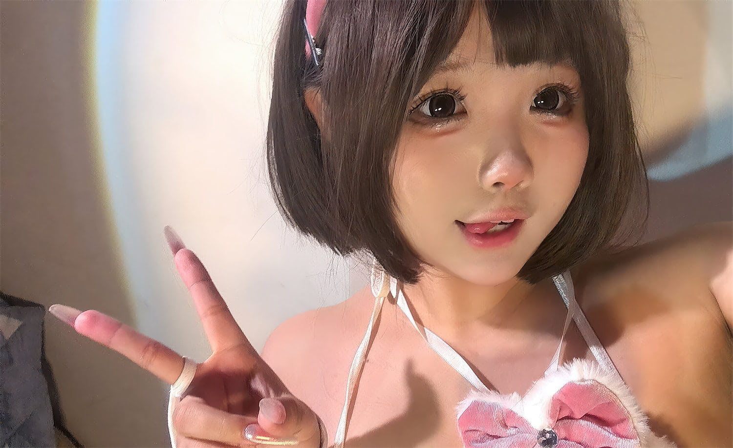 宝钡bei 丝绒兔兔自拍4
