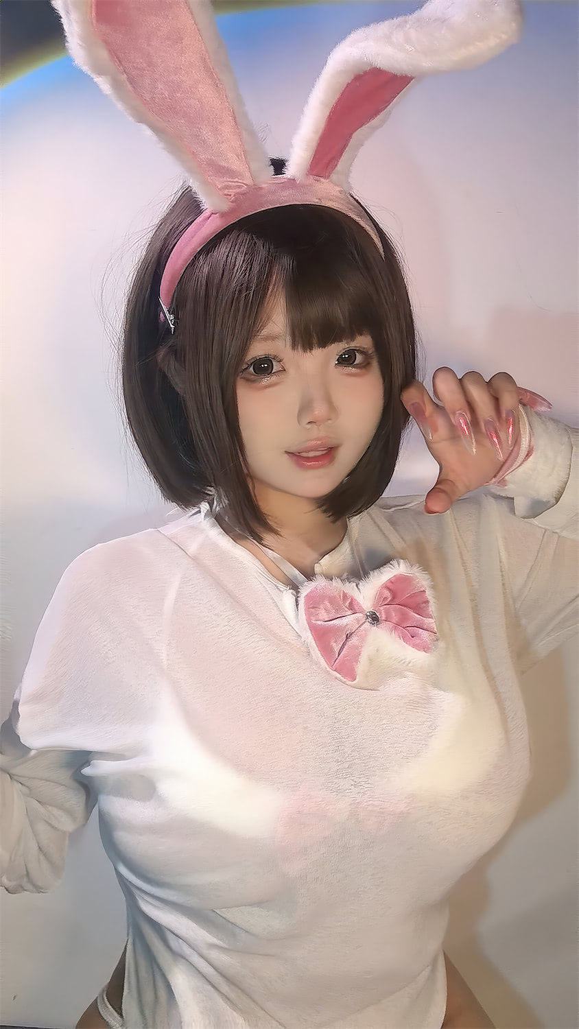 宝钡bei 丝绒兔兔自拍1